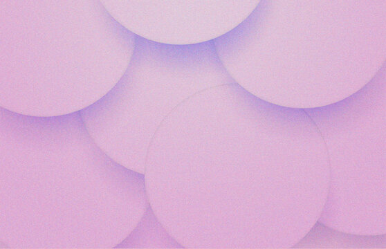 Abstract digital illustration with circular patterns