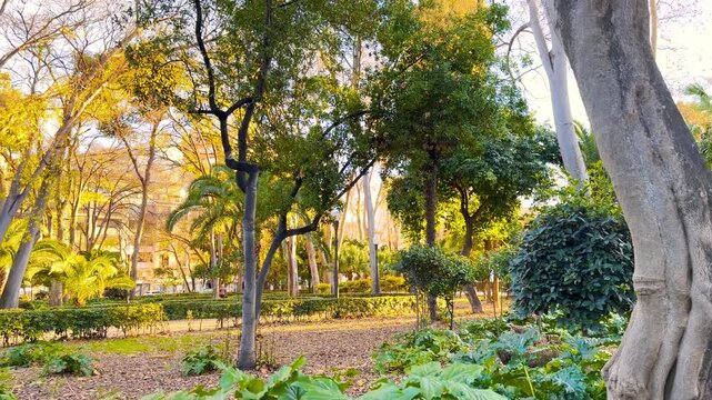 El parque Ribalta, preciso parque en el interior de castell&oacute;n de la plana