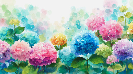 wedding invitation card background vector. Minimal hand painted watercolor botanical flowers texture template background. Design for wedding, vip cover, poster, rsvp moderncard.Valentine's Day