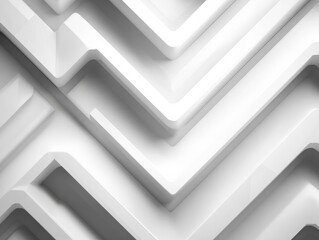 Geometric White Pattern Background