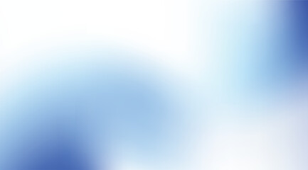 Abstract blue and white gradient background with soft blurred shapes, ideal for modern digital design and web use
