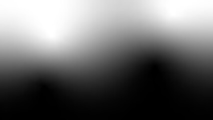 Obraz premium Black and white charcoal monochrome overlay abstract background. Gradient blend mesh texture with blur soft glowing light smooth fade transition. Vector illustration.