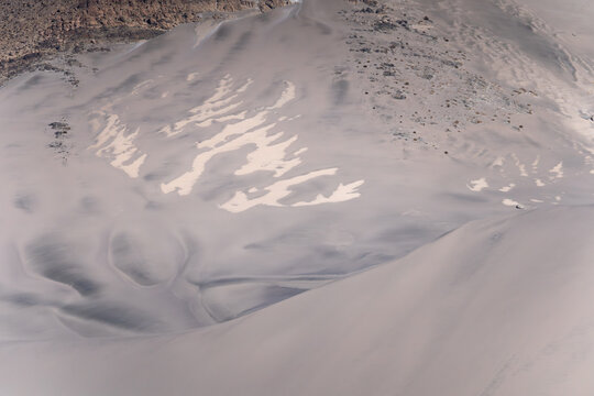 Mesmerizing textures of La Puna desert landscape