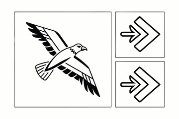 Arrow icon set. Arrow. Cursor. Black vector arrows icons. Collection different arrows sign. Modern simple arrows. Black arrow pointing to the right. Black direction pointer. Vector illustration.