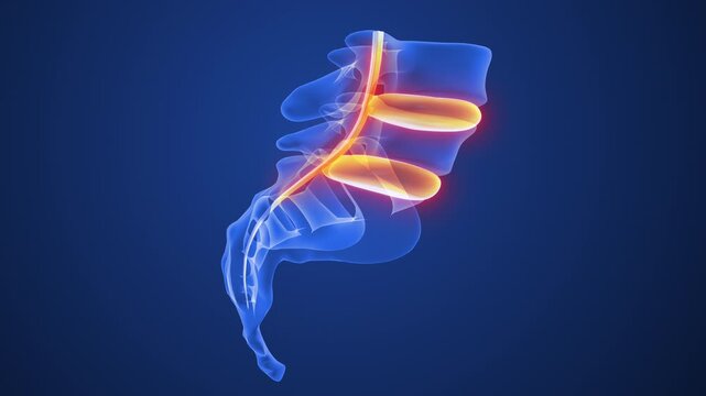 Sciatica Nerve Pain Medical Anatomy