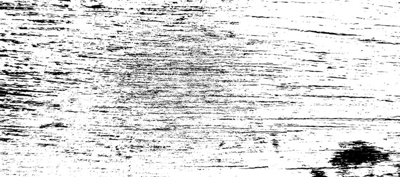 This monochromatic image highlights a unique grunge texture, characterized by distinct horizontal scratches across a weathered surface. vector