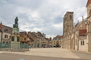 Street in Auxonne, France	
