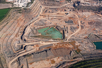 Torr Works Quarry in Somerset	