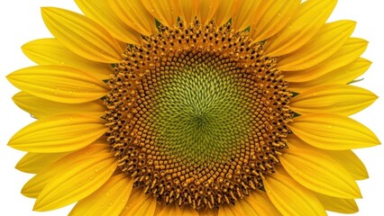Naklejka premium Close-up of a vibrant sunflower