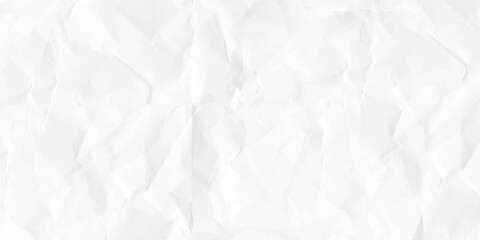 Abstract crumpled white paper texture background. white crumpled paper texture background. 