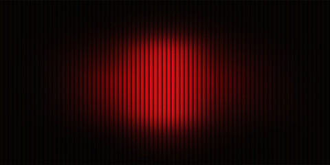 Red curtain cornice decor domestic fabric interior drapery textile lambrequin, vector illustration curtaine © Dul