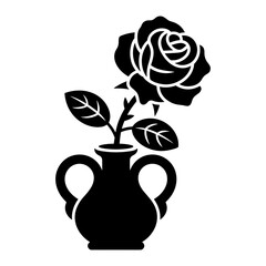Rose in Vase