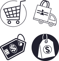 A clear representation of a vector file, emphasizing its digital and scalable nature