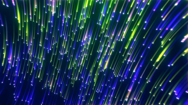 fiber optics background with lots light spots