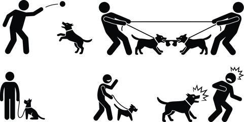Dog training and behavior with owner