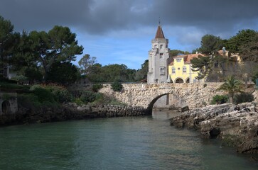 a view of a museum in cascais portugal