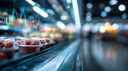 AI powered system improving retail inventory management analyzing sales data demand forecasting  real time stock monitoring optimized inventory control logistics tec