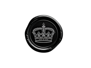 Regal Crown Seal Stamp 