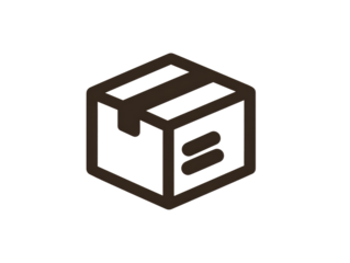 Shipping Box Icon Vector 