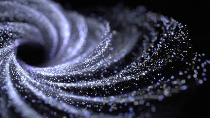 Abstract Vortex of Light and Particles