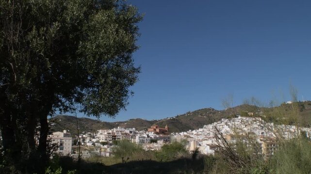 Andalusian village of Torrox, Spain