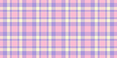 Kind vector texture seamless, industrial textile check pattern. Scratched plaid background tartan fabric in indigo and light colors.