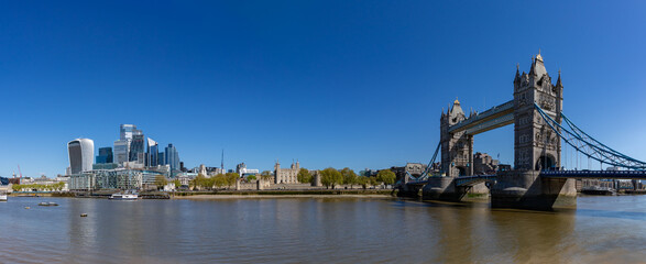 Thames Landmarks Panorama