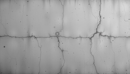 Obraz premium Abstract Background with Cracks and Spots on a Textured Surface in Shades of Gray and White