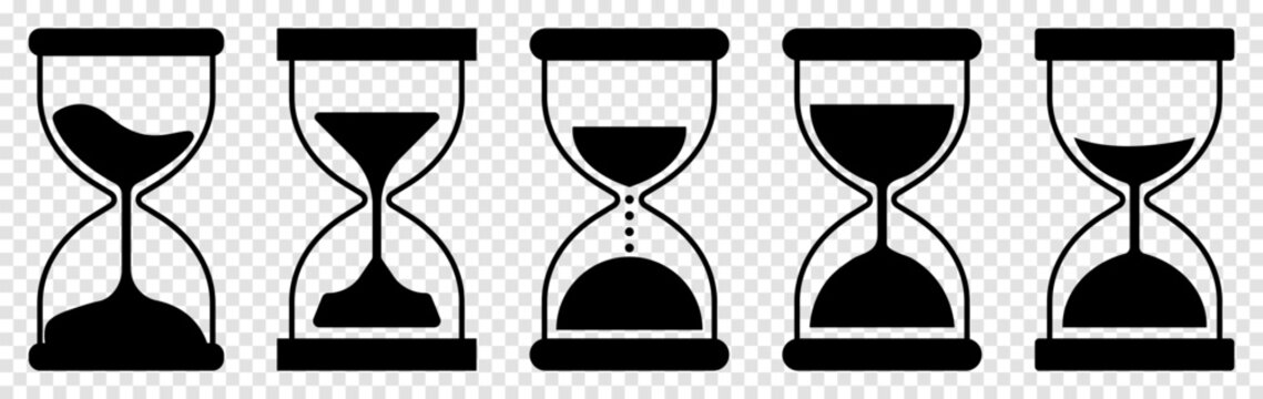 Set of sand clocks