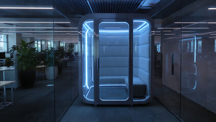 Futuristic Work LED Focus Pods