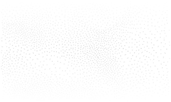 Abstract white vector background with scattered light gray dots creating a subtle noise texture. Random grain particle pattern for graphic design overlays. Monochrome stipple effect wallpaper.