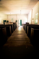 old church and interiors