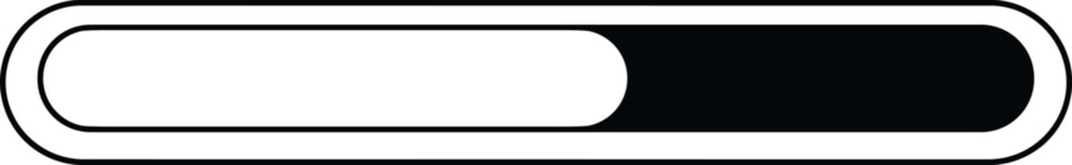 Loading Progress Bar Filled Icon