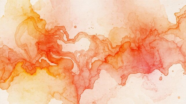 Diluted Paint on Paper