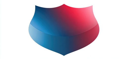 Minimal Vector Badge with Soft Gradients for Veterans Day Labels