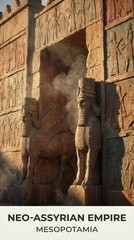 Neo Assyrian Empire Mesopotamian Ancient Stone Relief Architecture Heritage
