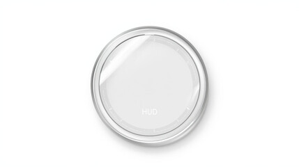 Modern round white minimal button interface circle clean blank technology modern round white minimal button interface circle clean blank technology control hud display isolated object