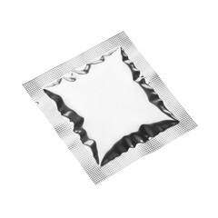 Abstract black and white square frame