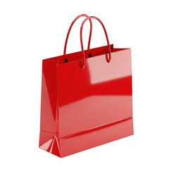 Red shopping bag