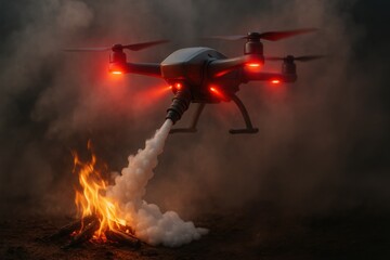 Drone Fire Suppression
