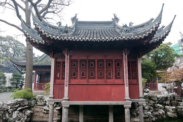 Fototapeta premium Yuyuan Garden in Old City of Shanghai, China