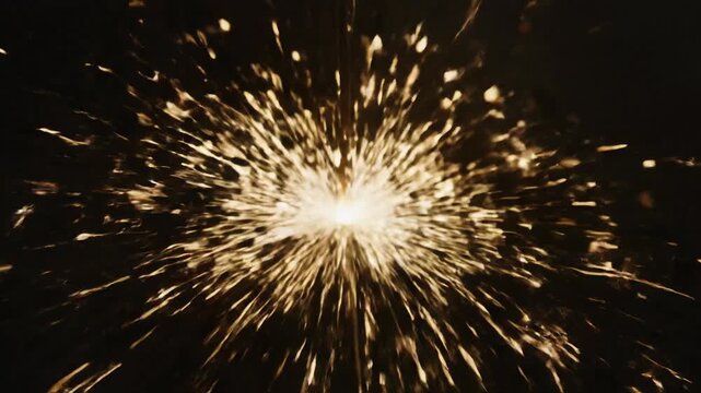 welding sparks, metal, industrial, fire, energy, abstract background