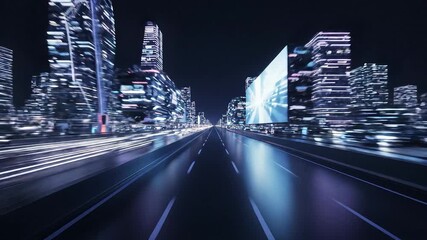 Dynamic futuristic digital tunnel with vibrant glowing light trails creating an immersive abstract journey through a highspeed data network symbolizing advanced technology and rapid information flow . - Powered by Adobe