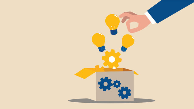 Innovative business ideas emerging from a creative mind - Powered by Adobe