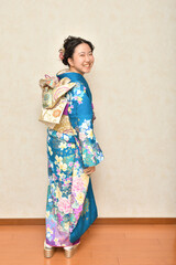 振袖の女の子