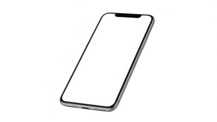 Smartphone illustration isolated on transparent background