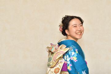 振袖の女の子