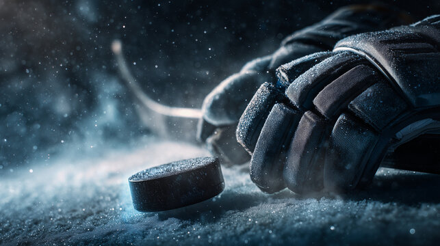 Sport Sports Gear Amidst Snowstorm
