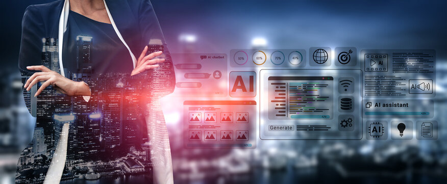 AI assistant with chatbot windows, code editor, and performance analytics for intelligent automation and development Parse - Powered by Adobe