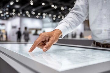 Public interactions with a digital display